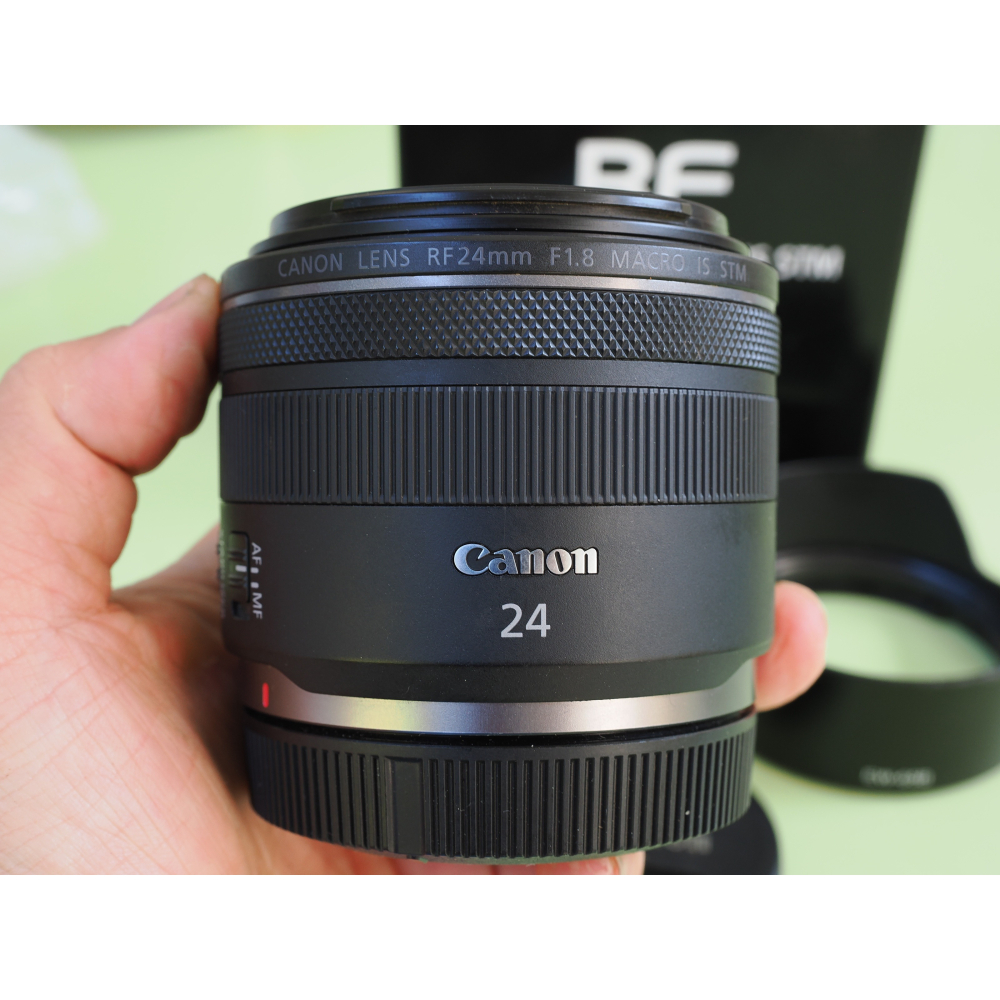 二手鏡頭-Canon RF24mm f/1.8 MACRO IS STM(公司貨過保)-細節圖2