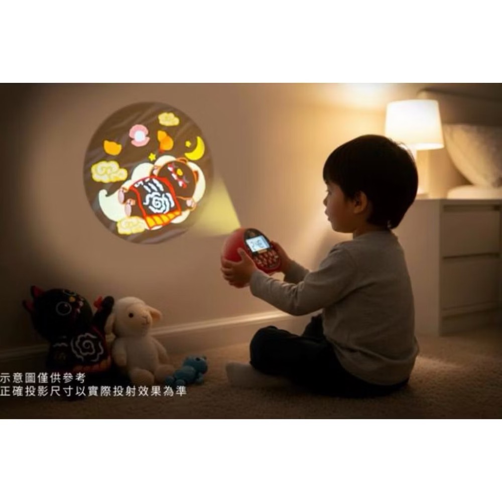 已過爐 虎爺 北港武德宮 五路財神廟 RELAX TIME 晚安黑虎投影燈 限量 收藏 絕版 時鐘 鬧鐘 鬧鈴 貪睡功能-細節圖2