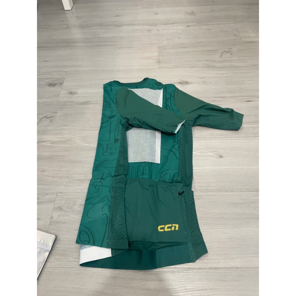 大叔選物 CCN 綠 車衣 Size:L-細節圖3