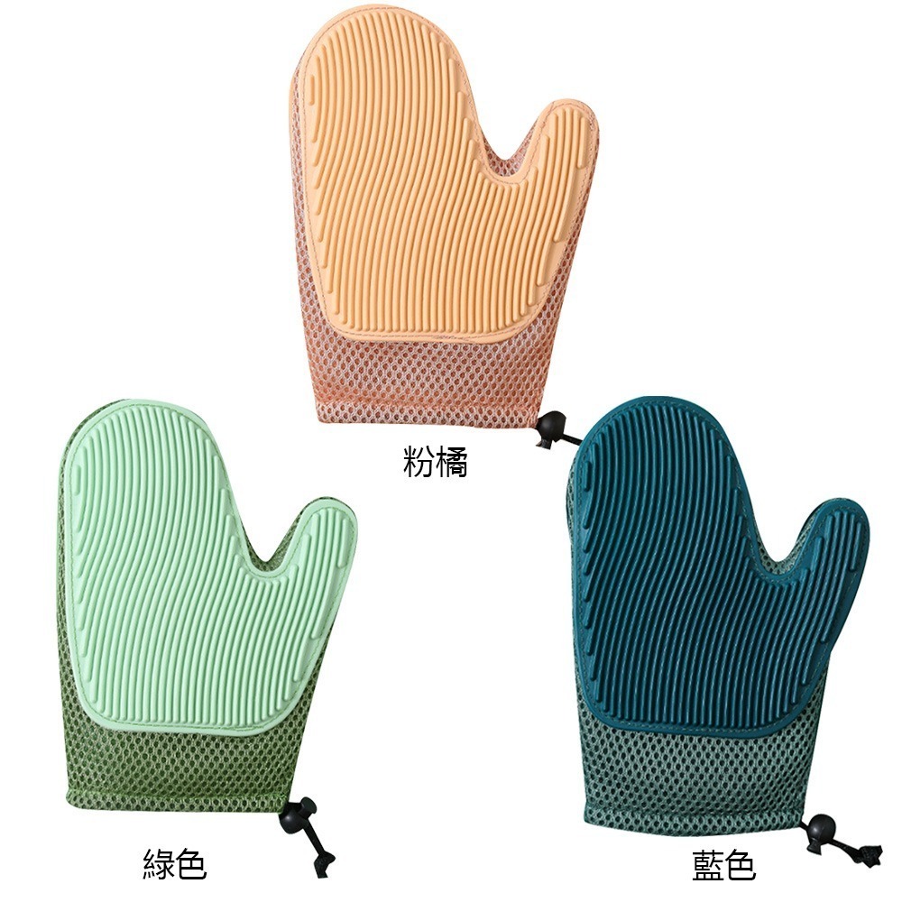 E.City_貓狗寵物多功能雙面按摩梳毛手套2入(3253) 【台灣商家，現貨為主】-細節圖10