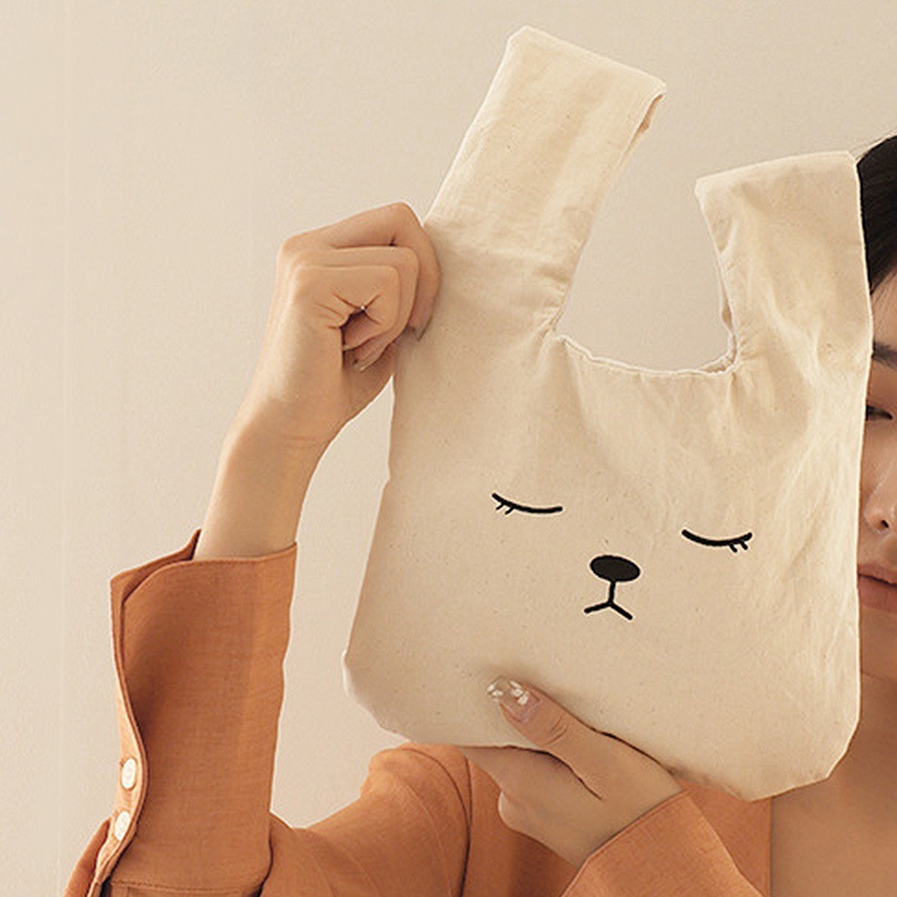 E.City_日式帆布手腕包收納提袋【台灣商家，現貨為主】-細節圖2