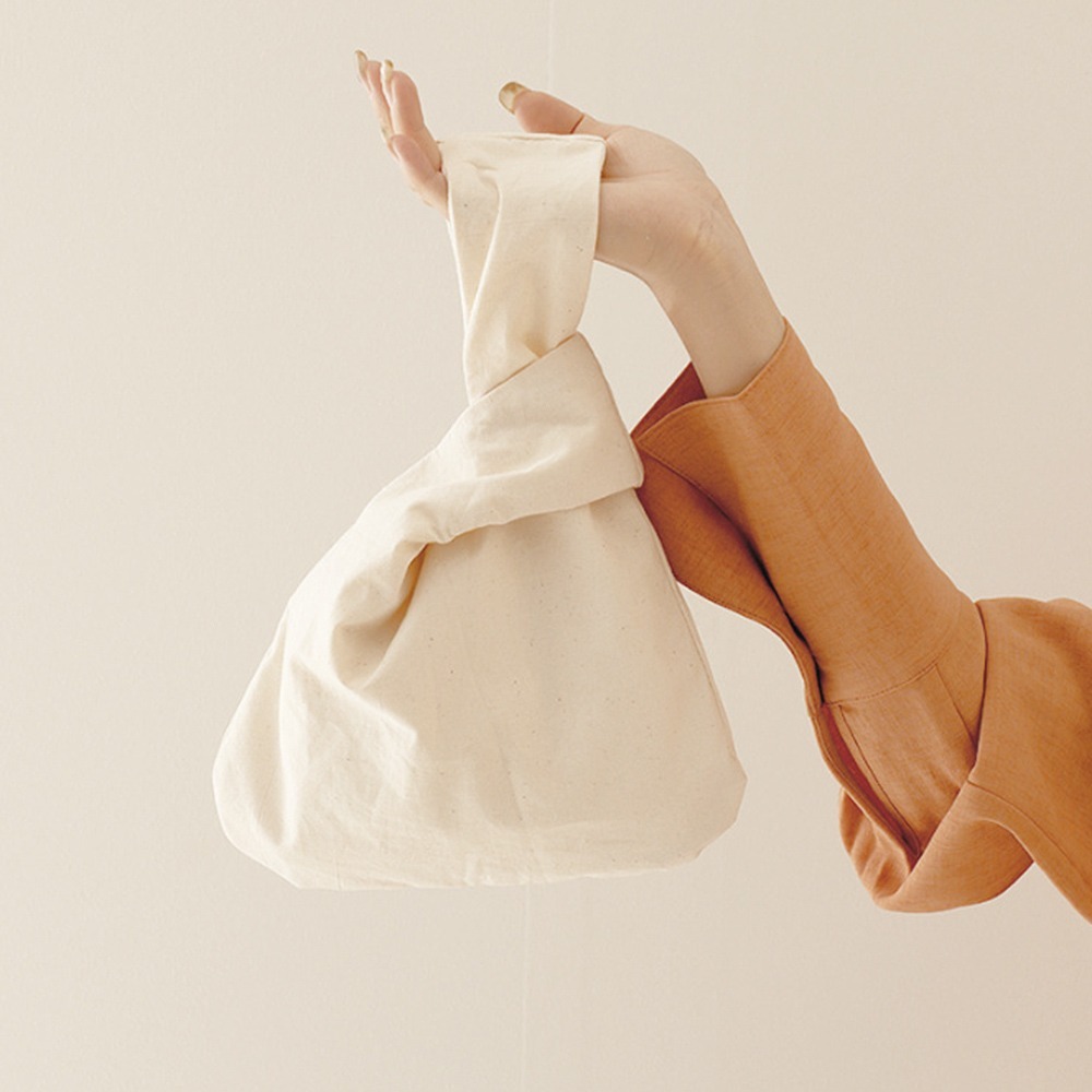 E.City_日式帆布手腕包收納提袋【台灣商家，現貨為主】-細節圖4