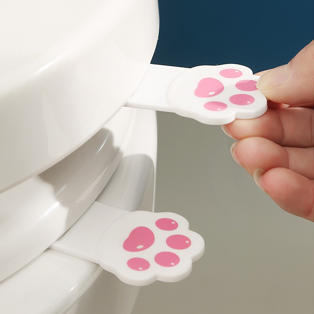 E.City_可愛療癒系貓掌馬桶掀蓋器2入-細節圖2