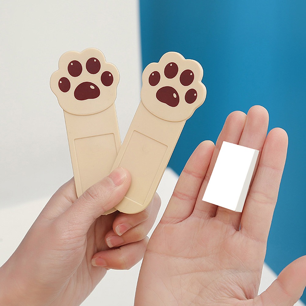 E.City_可愛療癒系貓掌馬桶掀蓋器2入-細節圖5