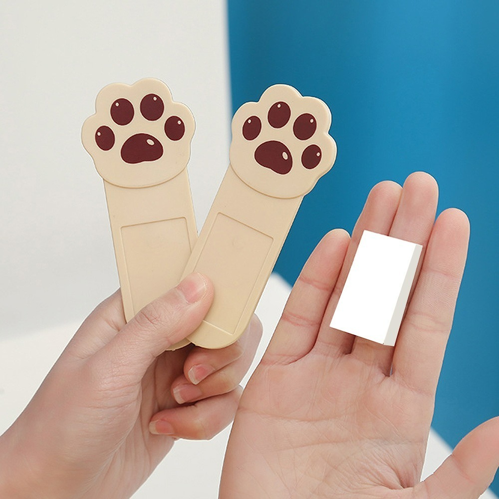 E.City_可愛療癒系貓掌馬桶掀蓋器2入-細節圖5