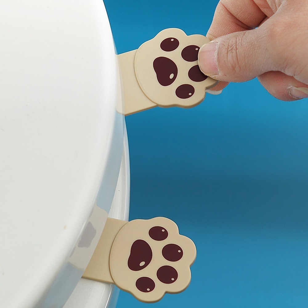 E.City_可愛療癒系貓掌馬桶掀蓋器2入-細節圖6