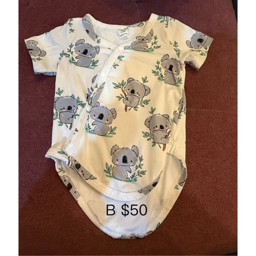 春夏包屁衣1-3 months-規格圖6