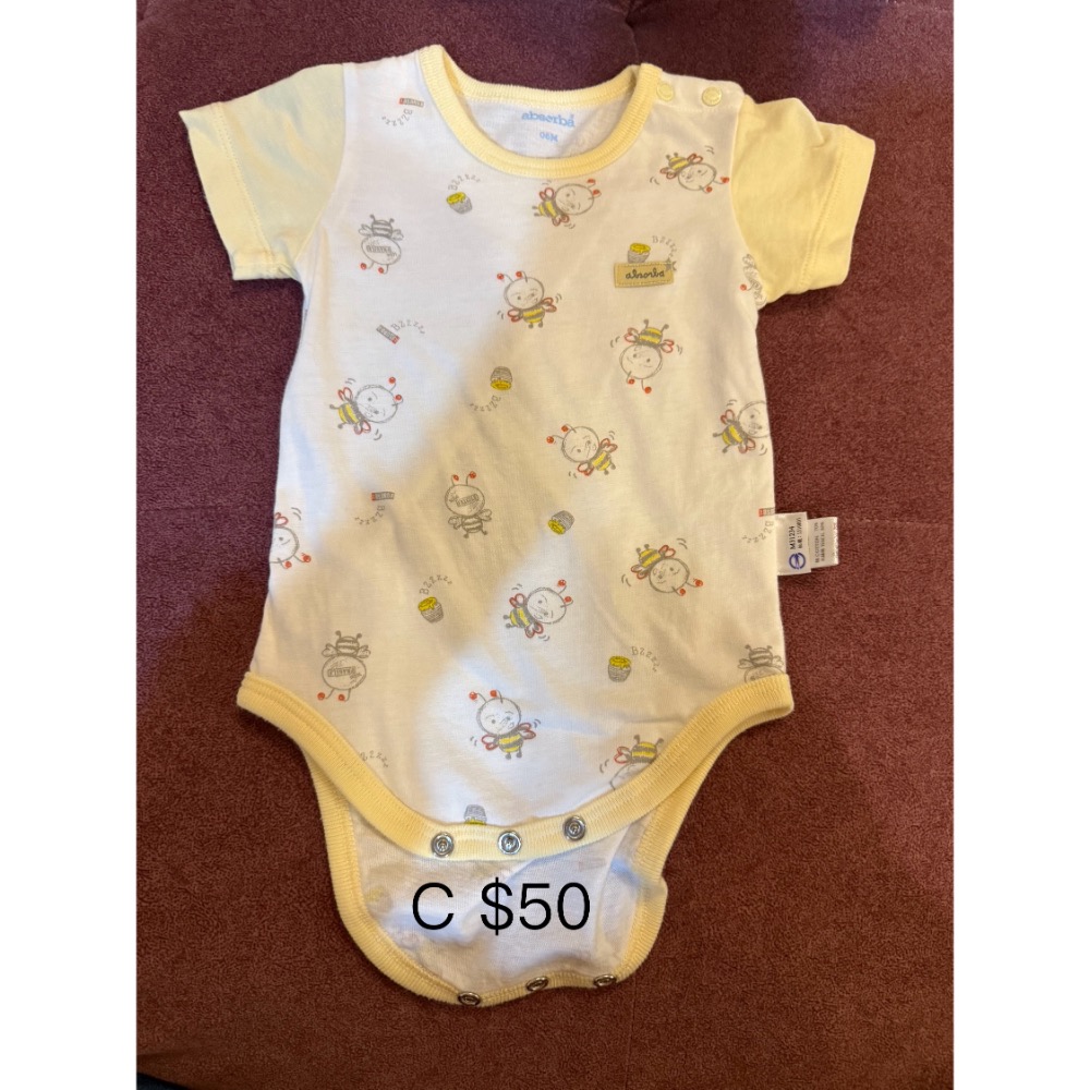 春夏包屁衣1-3 months-規格圖6