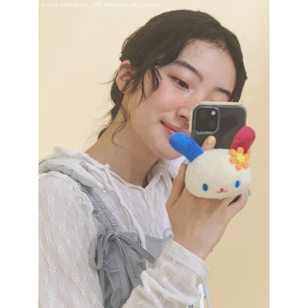 ‎꒰ 日本 merry jenny 聯名 ꒱ؘ 花小兔手機支架-細節圖3