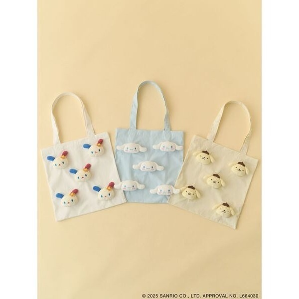 ‎꒰ 日本 merry jenny 聯名 ꒱ؘ 布丁狗帆布袋-細節圖6