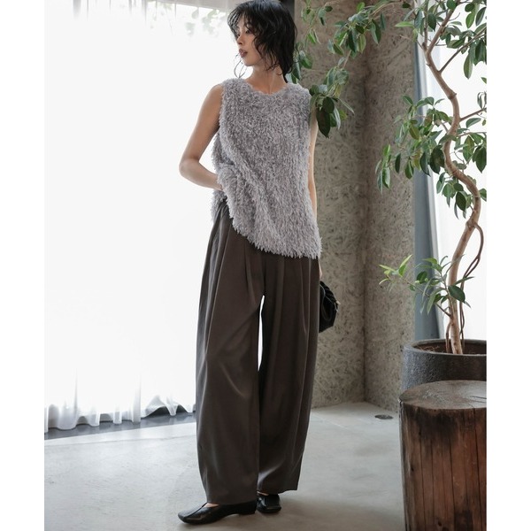 ‎꒰ 日本 SUGAR BISKET ꒱ؘ 羽毛流蘇背心-細節圖7