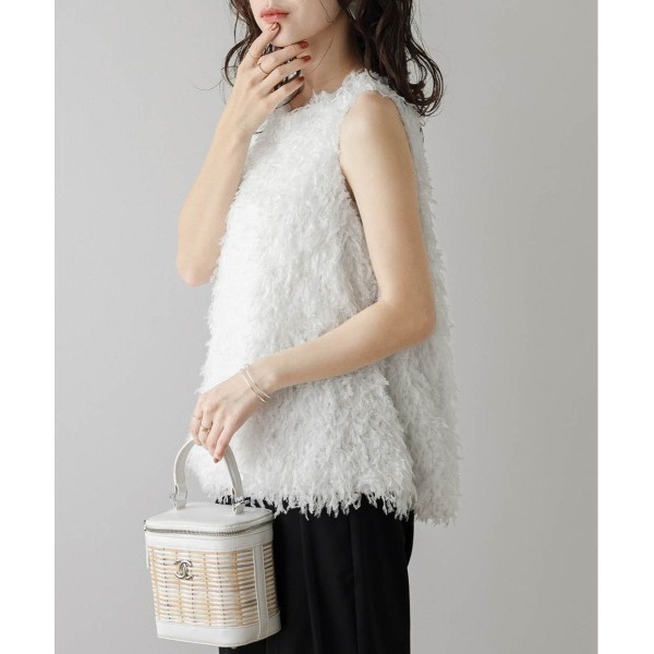 ‎꒰ 日本 SUGAR BISKET ꒱ؘ 羽毛流蘇背心-規格圖11