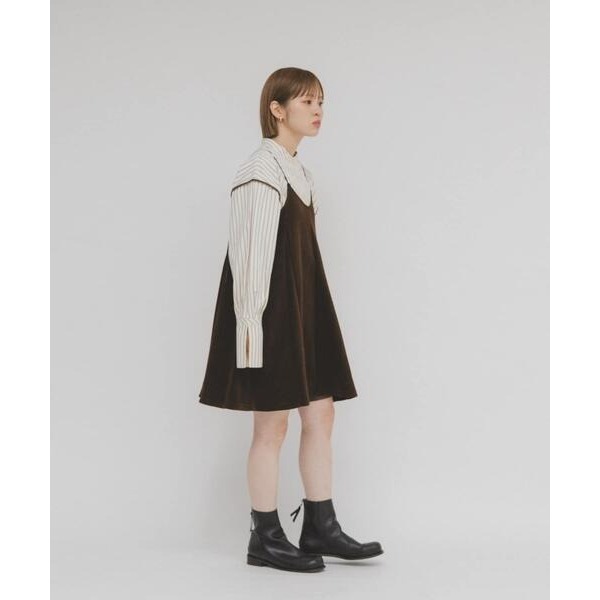 ‎꒰ 日本 KBF ꒱ؘ 吊帶連身裙-細節圖6