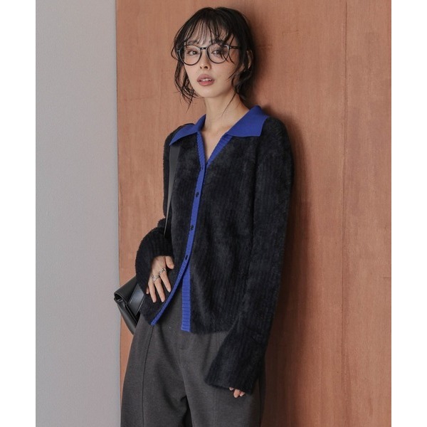 ‎꒰ 日本 SUGAR BISKET ꒱ؘ 毛絨針織開襟衫-細節圖7