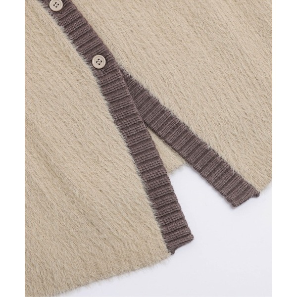 ‎꒰ 日本 SUGAR BISKET ꒱ؘ 毛絨針織開襟衫-細節圖8
