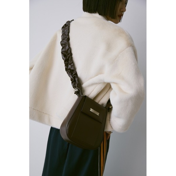 ‎꒰ 日本 un/neu ꒱ؘ 抽皺背帶兩用包-細節圖4