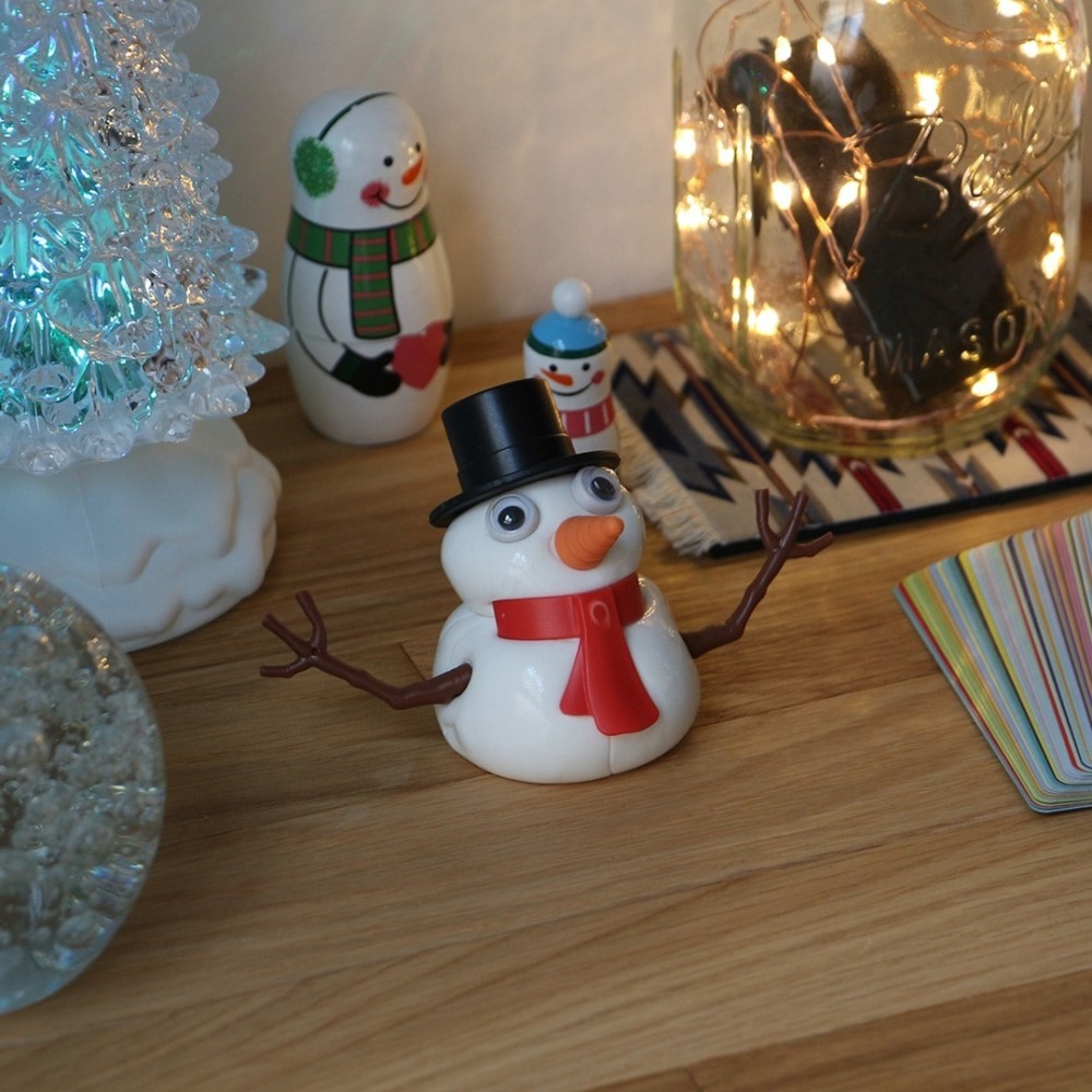 融化中雪人 貓貓 狗狗黏土-細節圖2