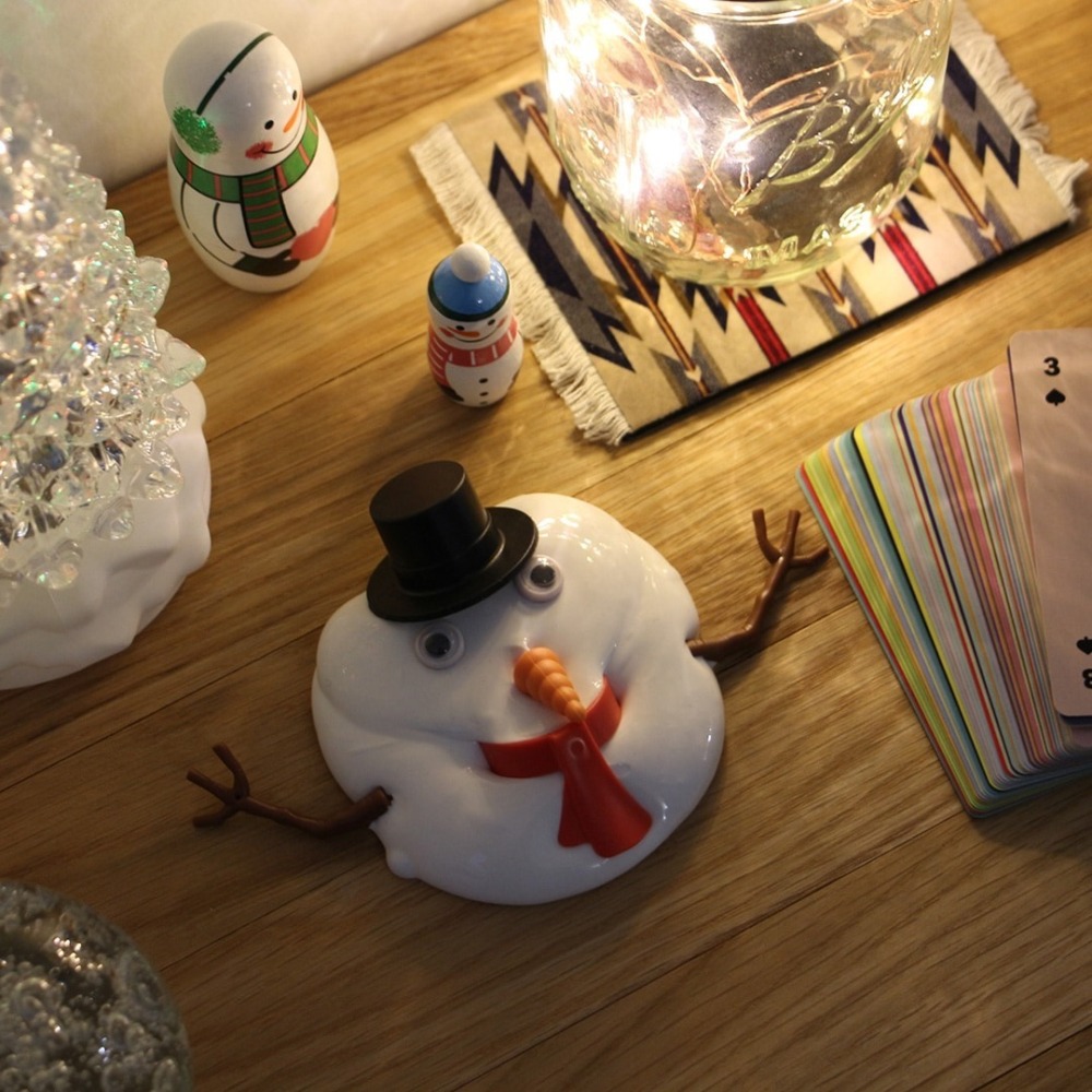 融化中雪人 貓貓 狗狗黏土-細節圖3