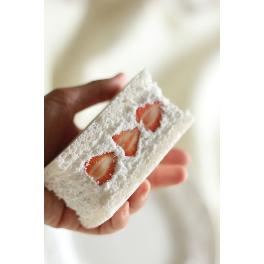 日本♡草莓三明治隨身小包-細節圖3