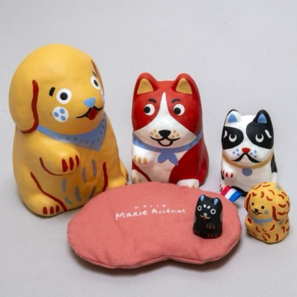 巴黎插畫家 x 一千乃 和紙工藝俄羅斯娃娃-細節圖4