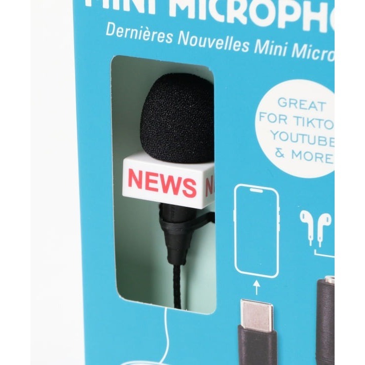 ʚ bPr BEAMS｜KIKKERLAND / 突發新聞 迷你麥克風 ɞ-細節圖4