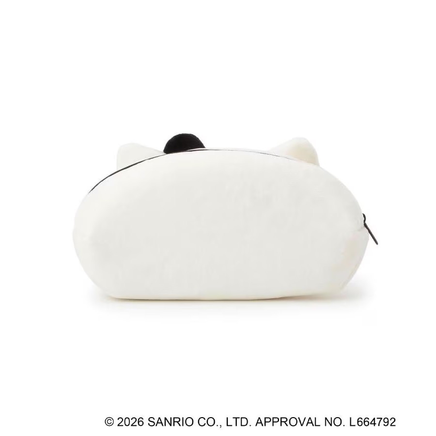 限定色♡Hello Kitty 絨毛筆袋 / 化妝包-細節圖2