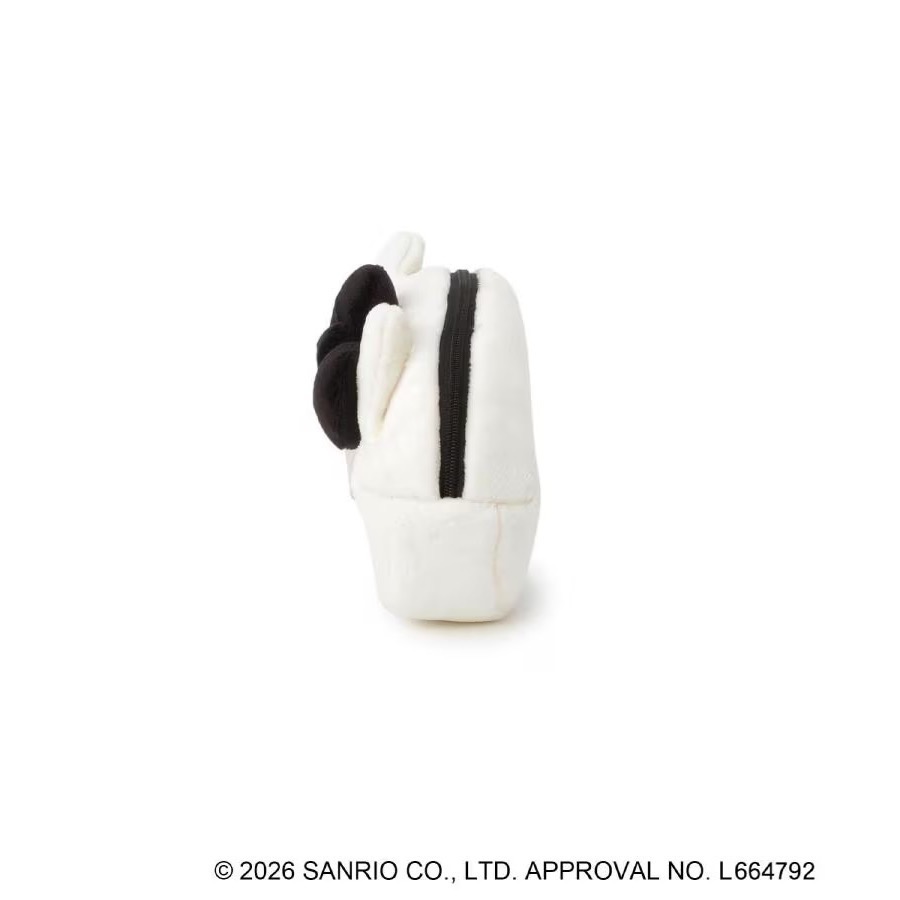 限定色♡Hello Kitty 絨毛筆袋 / 化妝包-細節圖4