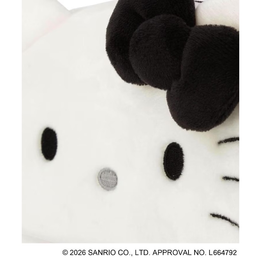 限定色♡Hello Kitty 絨毛筆袋 / 化妝包-細節圖6