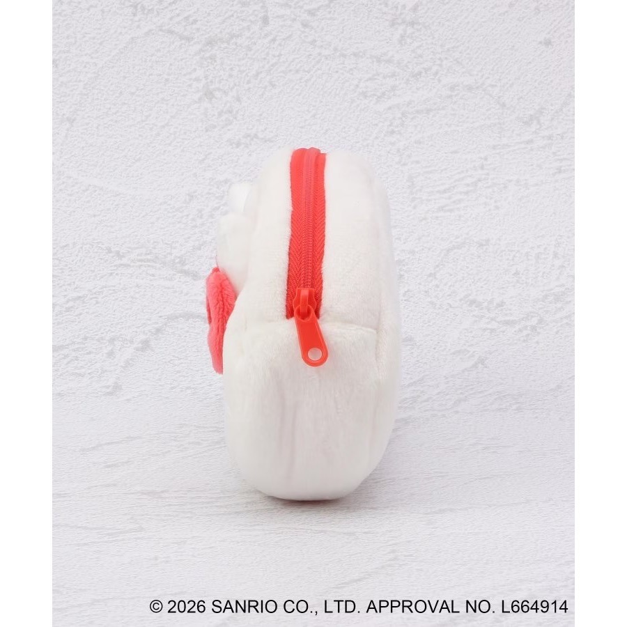 現貨！Hello Kitty 絨毛筆袋 / 化妝包-細節圖4