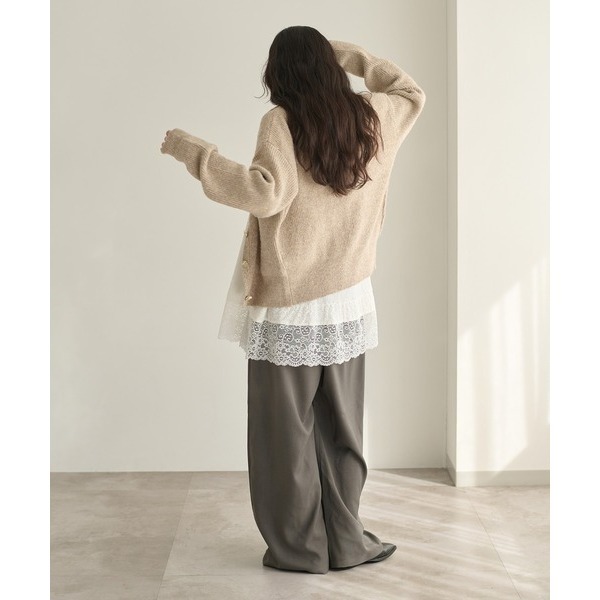 ‎꒰ 日本 apres jour clair ꒱ؘ 蕾絲吊帶背心-細節圖3