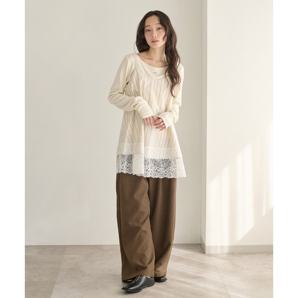 ‎꒰ 日本 apres jour clair ꒱ؘ 蕾絲吊帶背心-細節圖7