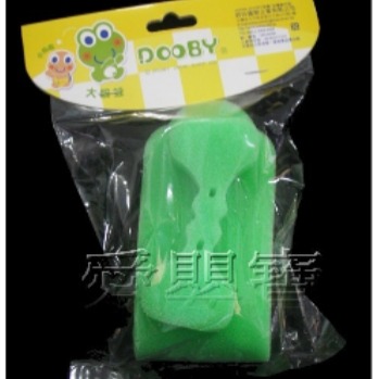 大眼蛙 DOOBY  海綿奶瓶刷替換棉　１組入　D5476-細節圖2