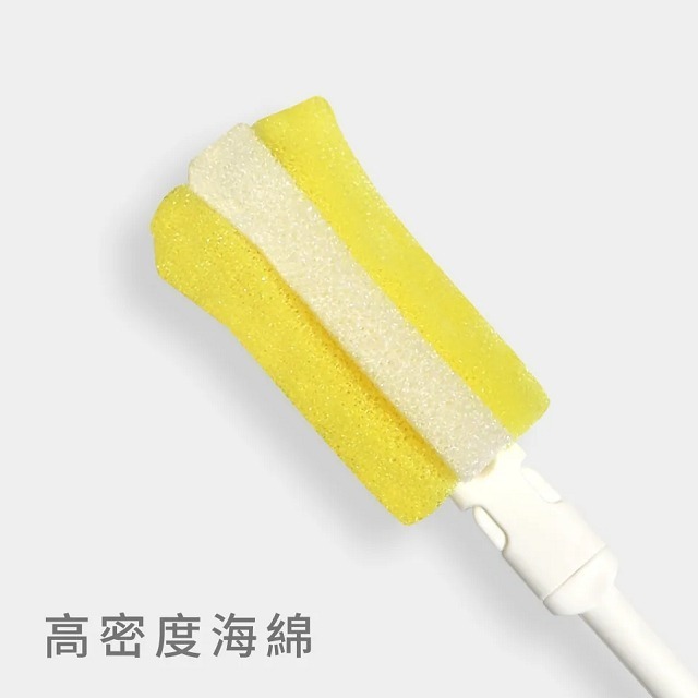 PUKU  藍色企鵝  組合奶瓶刷　海綿奶瓶刷   1組入   P10410-細節圖4