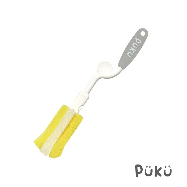 PUKU  藍色企鵝  組合奶瓶刷　海綿奶瓶刷   1組入   P10410-規格圖7