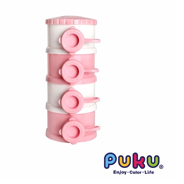 PUKU  藍色企鵝  甜甜圈奶粉盒  奶粉分裝盒   P11007-規格圖8