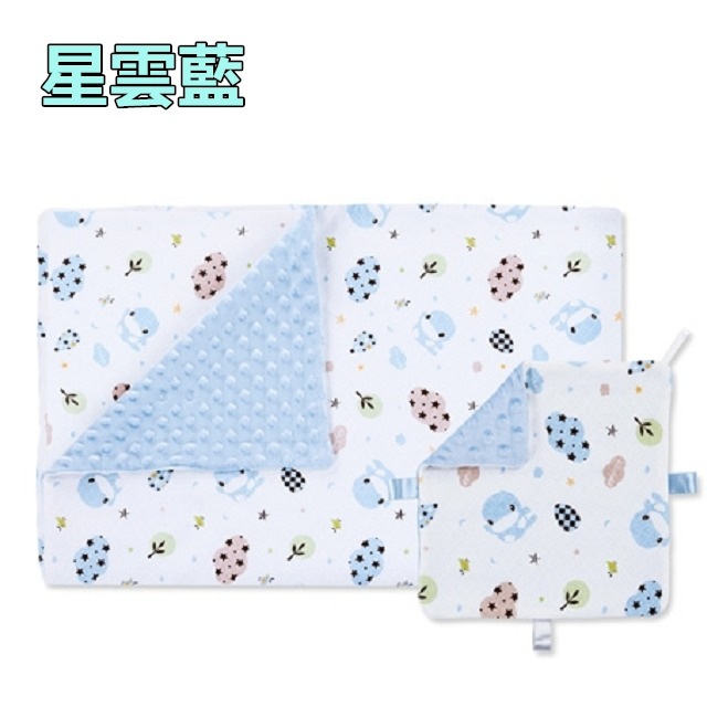 KUKU 酷咕鴨  酷咕鴨荳荳安撫毯組  (毯子+按撫巾)  KU2415-規格圖9
