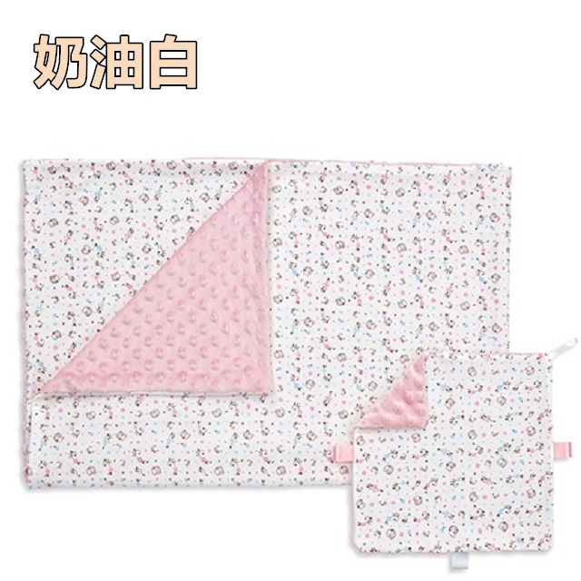 KUKU 酷咕鴨  酷咕鴨荳荳安撫毯組  (毯子+按撫巾)  KU2415-規格圖9