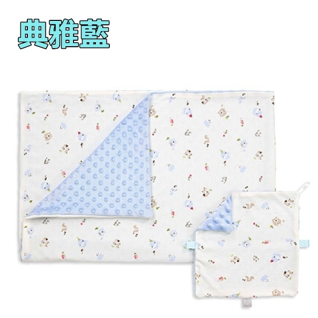 KUKU 酷咕鴨  酷咕鴨荳荳安撫毯組  (毯子+按撫巾)  KU2415-規格圖9