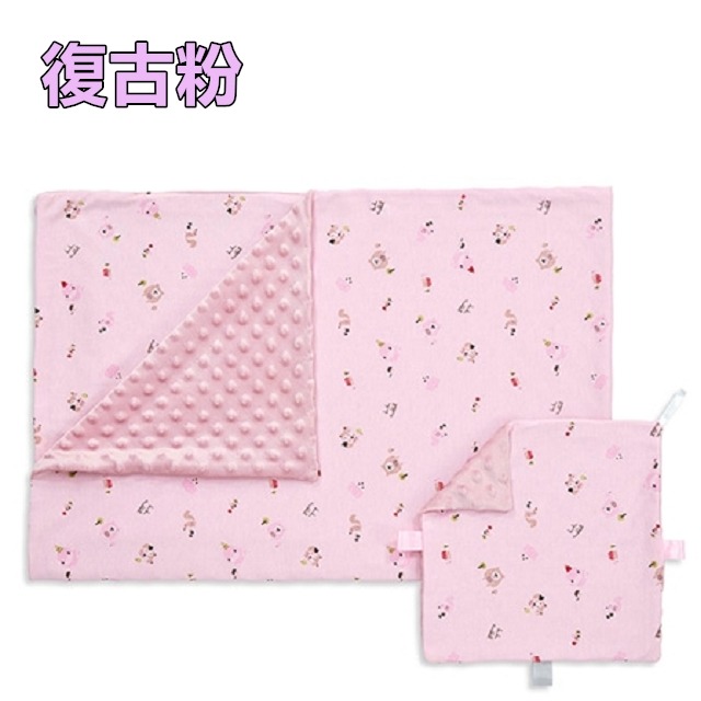 KUKU 酷咕鴨  酷咕鴨荳荳安撫毯組  (毯子+按撫巾)  KU2415-規格圖9