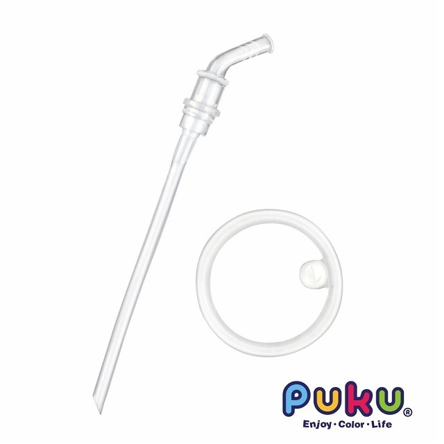 PUKU 藍色企鵝  Warmer不鏽鋼吸管學習杯350ml  不鏽鋼吸管杯  -(三色)  P14743-規格圖9