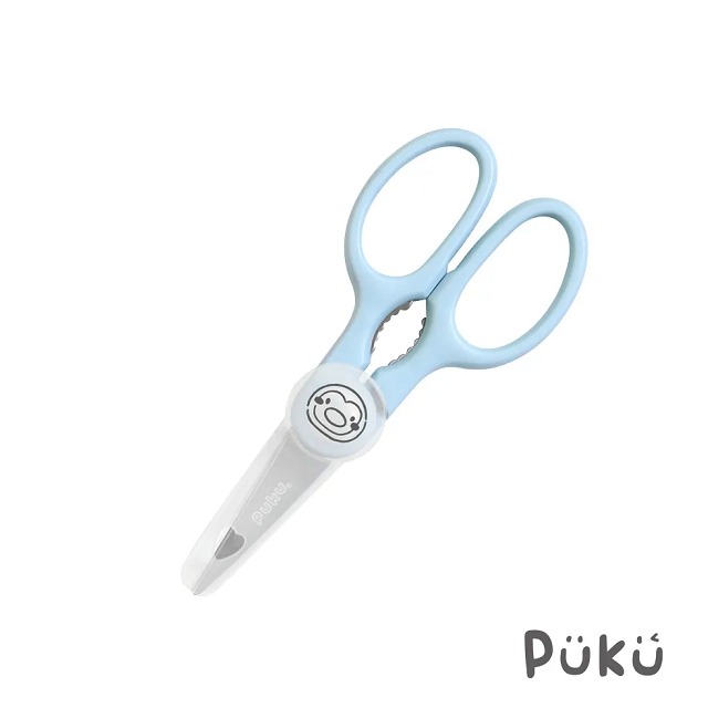 PUKU  藍色企鵝    可拆式不鏽鋼食物剪  1入   P16713-規格圖8