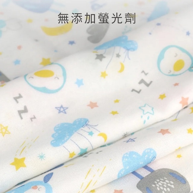 PUKU 藍色企鵝  紗布印花手套  初生兒手套  嬰兒手套  P26027-細節圖2