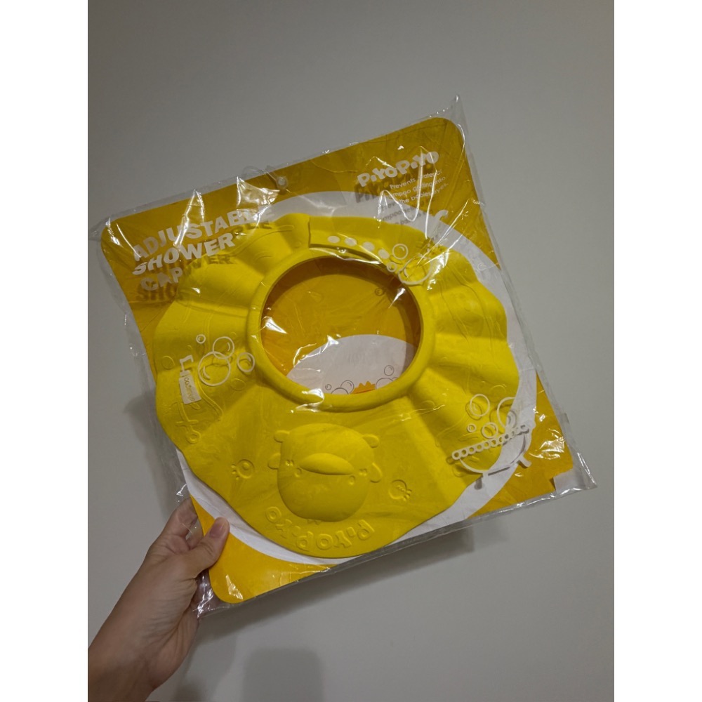 黃色小鴨洗澡帽-細節圖2