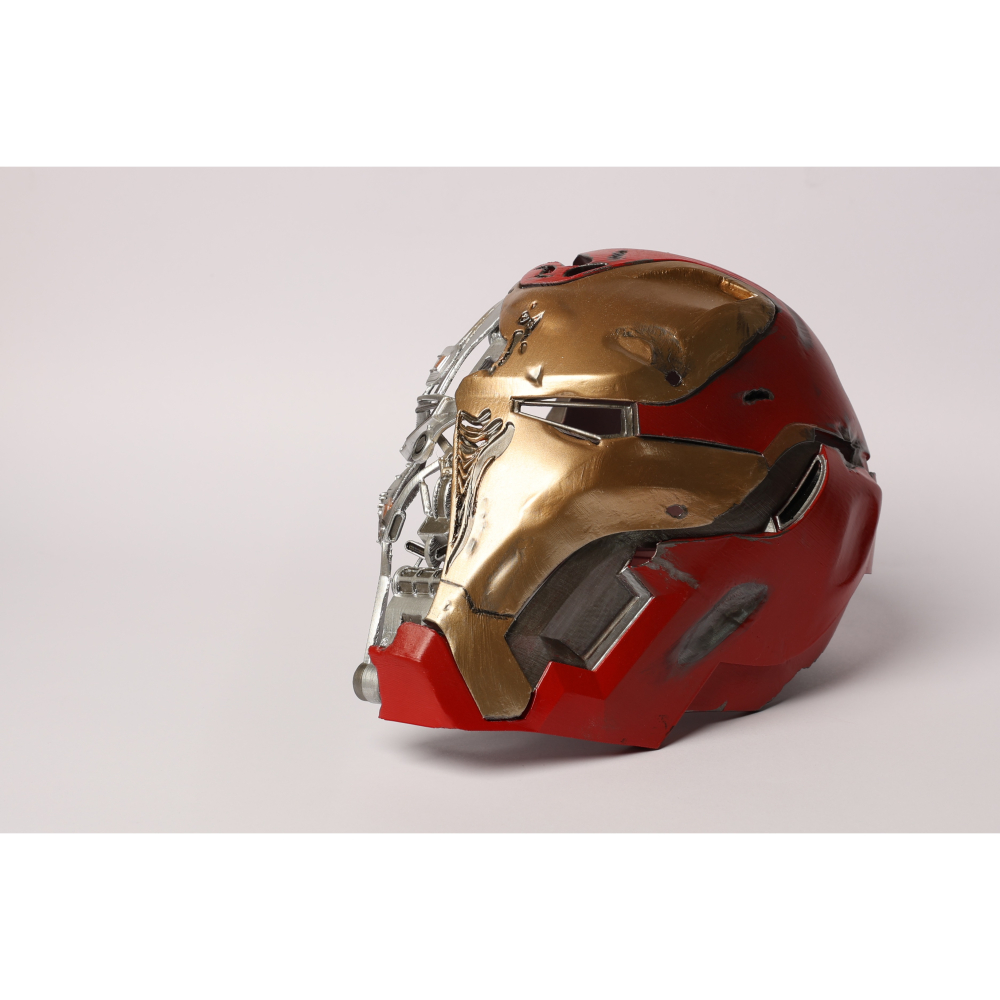 【預售制】3D列印成品 — 1：1鋼鐵人MK50頭盔 復仇者聯盟4 （十里青文創）-細節圖4