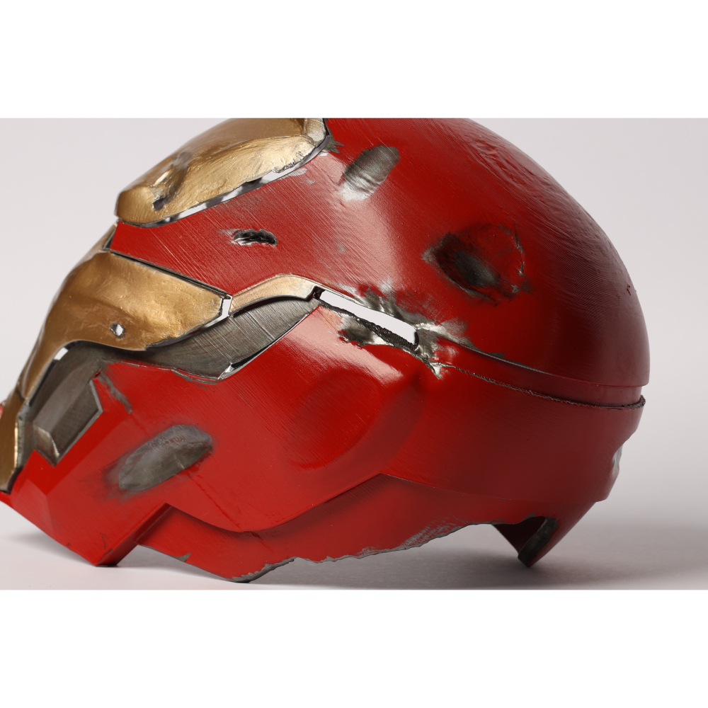 【預售制】3D列印成品 — 1：1鋼鐵人MK50頭盔 復仇者聯盟4 （十里青文創）-細節圖5