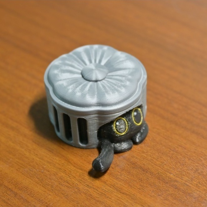 【接單制】3D列印成品 — 崩壞：星芎鐵道  垃圾貓糕 （十里青文創）-細節圖4