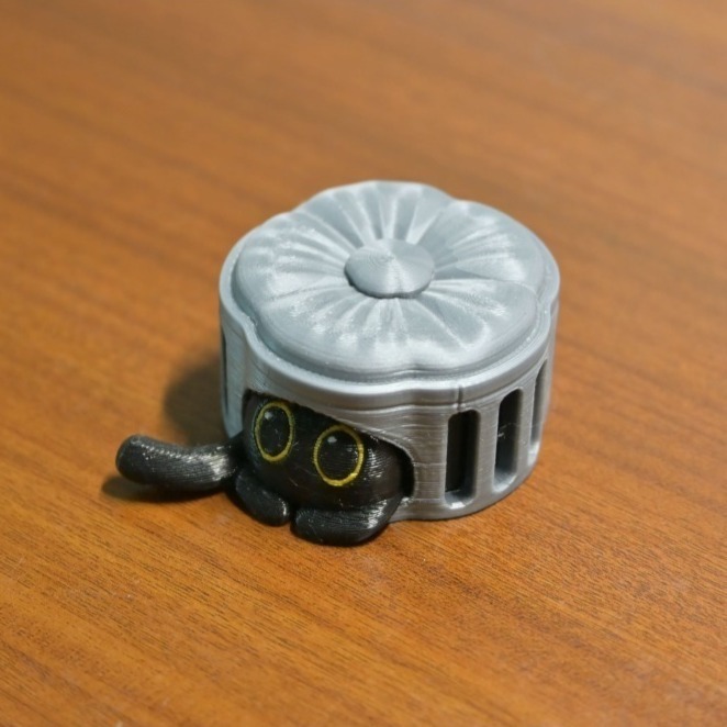 【接單制】3D列印成品 — 崩壞：星芎鐵道  垃圾貓糕 （十里青文創）-細節圖5