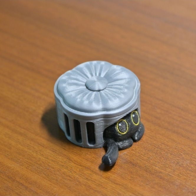 【接單制】3D列印成品 — 崩壞：星芎鐵道  垃圾貓糕 （十里青文創）-細節圖6