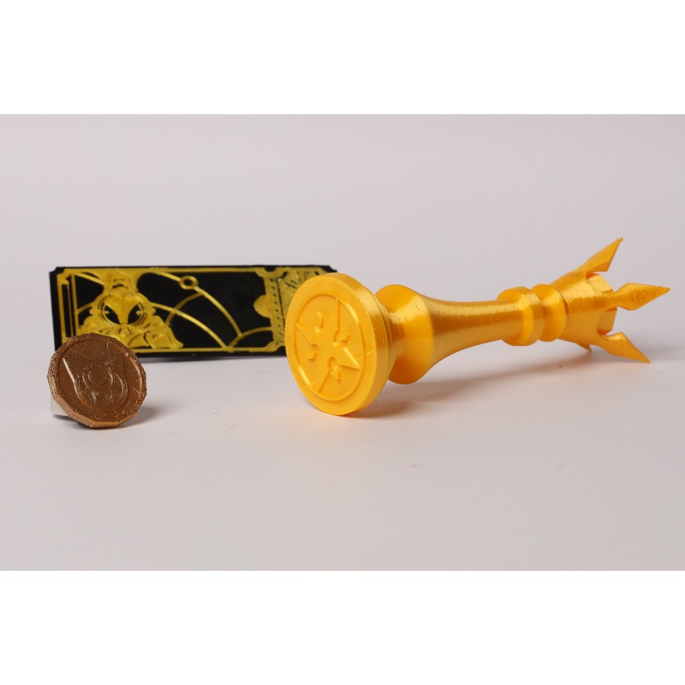 【接單制】3D列印成品 — 崩壞：星穹鐵道 開拓者記憶羽毛筆 × 刻律德菈棋子（十里青文創）-細節圖9