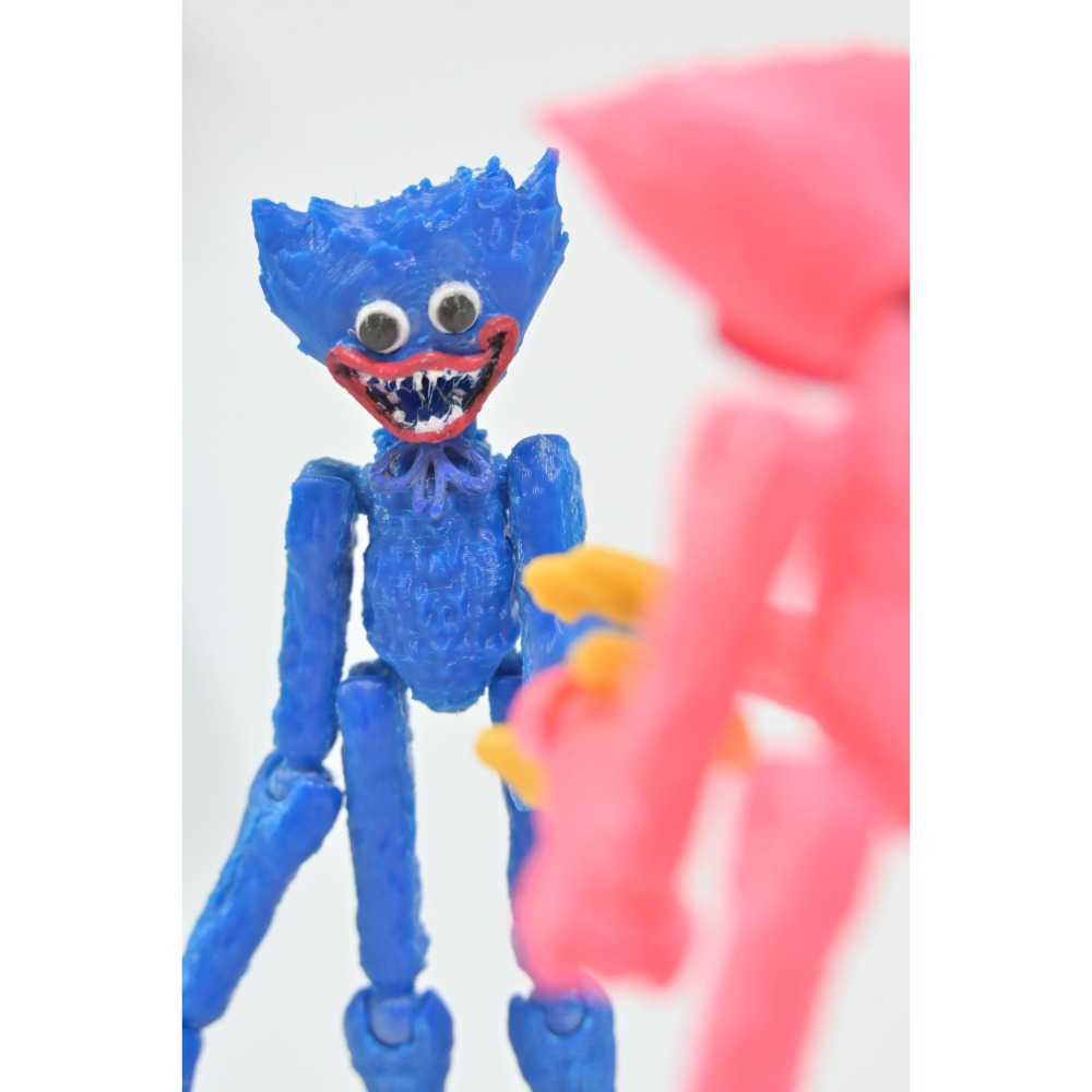 【接單制】3D列印成品 — 波比的遊戲時間 POPPY PLAYTIME Huggy & Kissy（十里青文創）-細節圖6